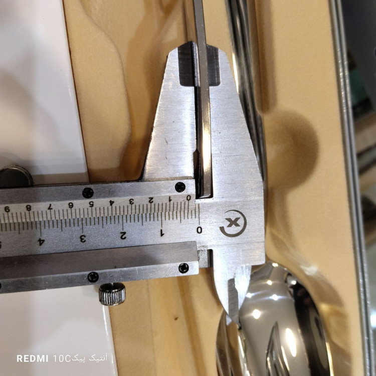 قاشق و چنگال استیل یونیک آهنربا نگیر 18*10 ضخیم شیکاگو